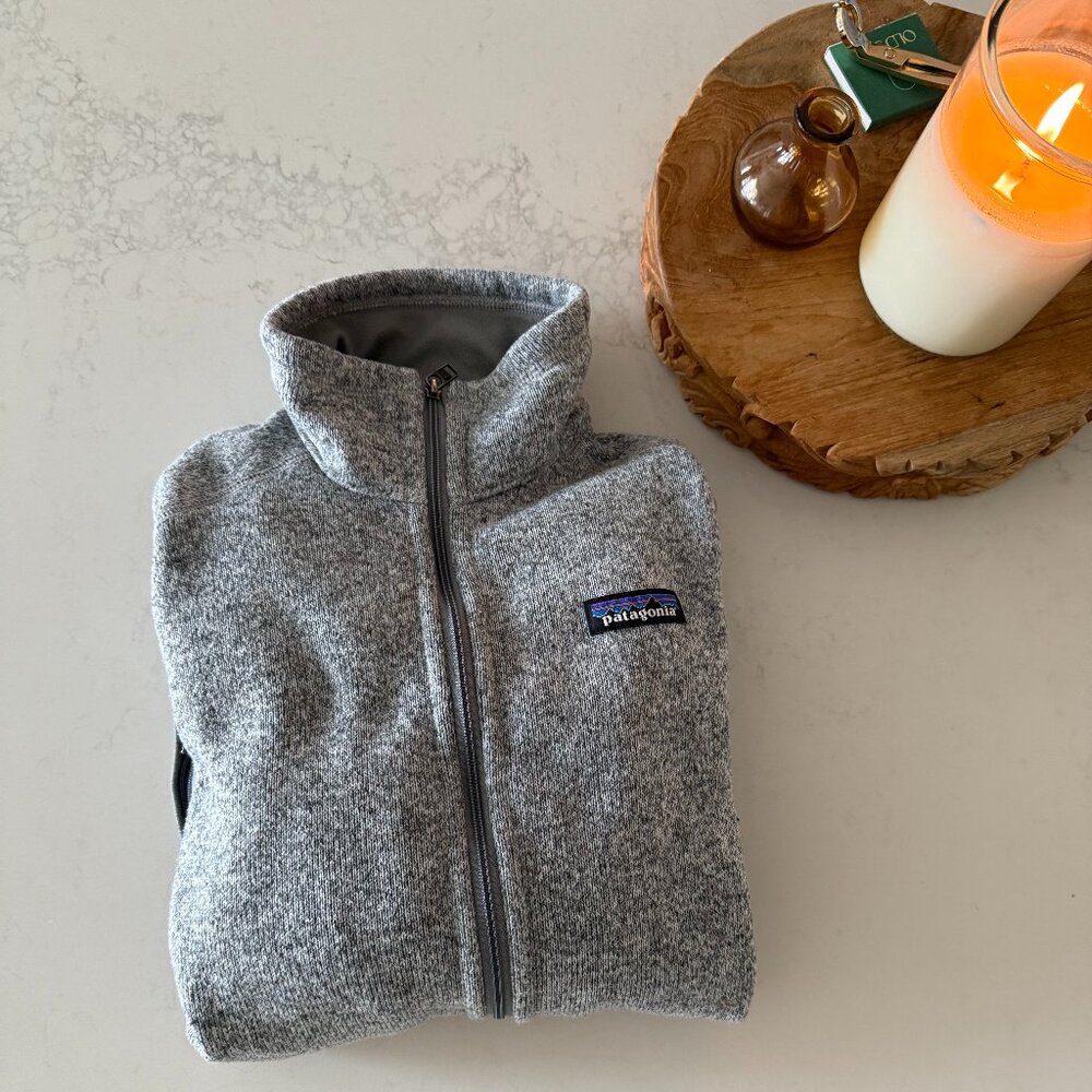 Patagonia Better Sweater 1/4 Zip Women's Size XS Heather Grey